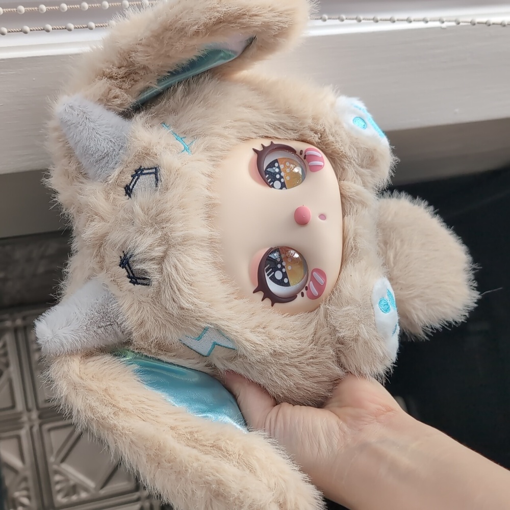 😍New Collectible Plush Liila Marshmallow Bunny Bag - Picture 8 of 11